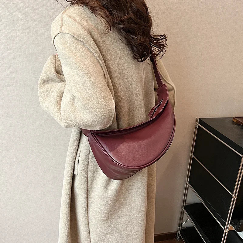 Thread Shoulder Bags Zipper