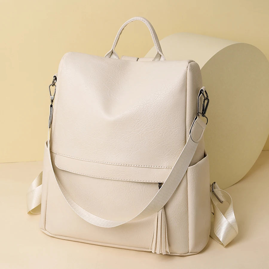 Bagpack Soft Leather Vintage