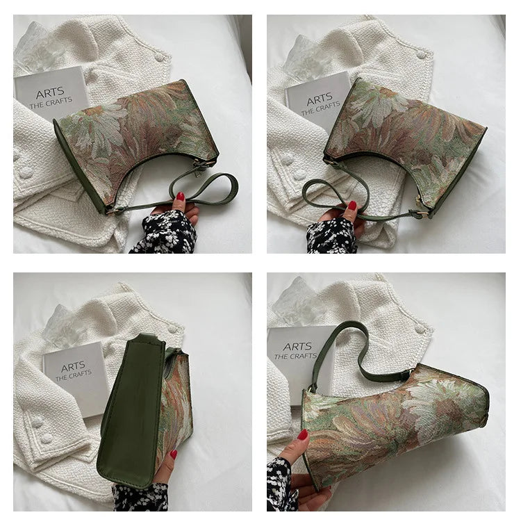 Underarm Bags/ Oil Painting