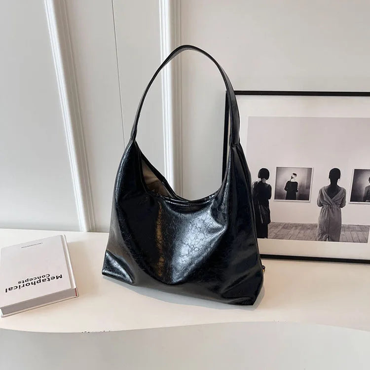 Retro Texture Single Shoulder Tote Bags