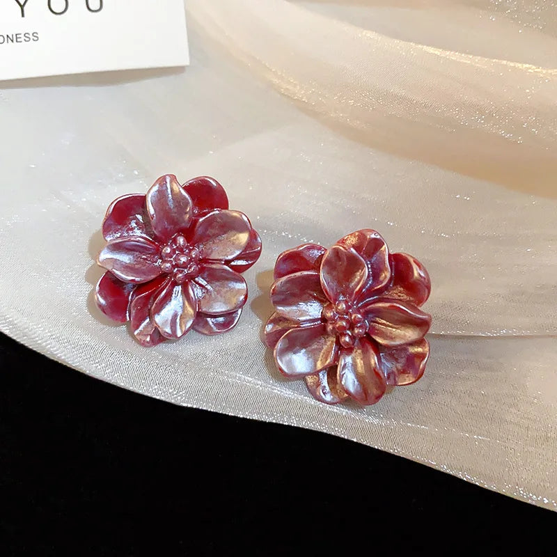 Acrylic Flower Earrings