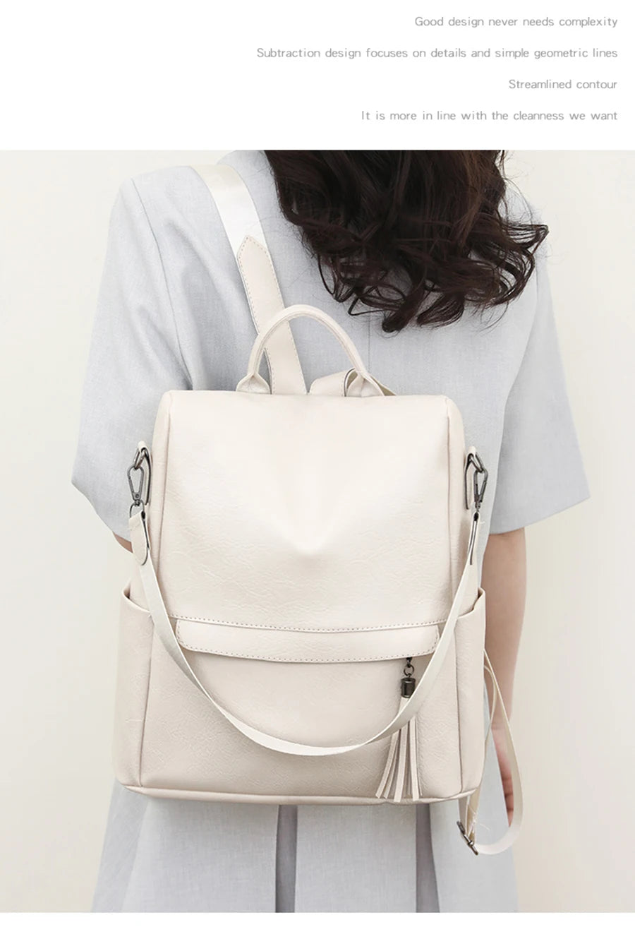 Bagpack Soft Leather Vintage