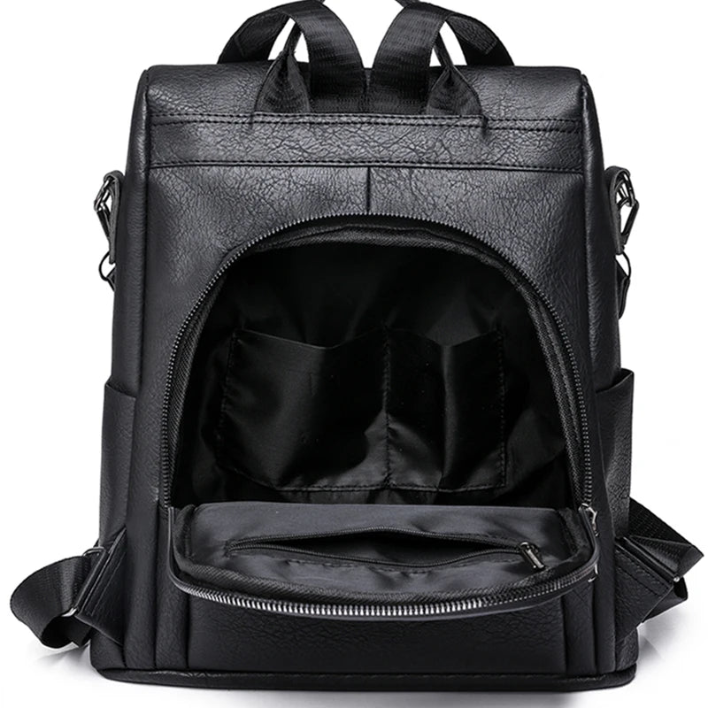 Bagpack Soft Leather Vintage