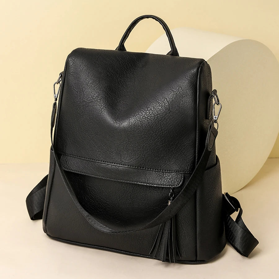 Bagpack Soft Leather Vintage