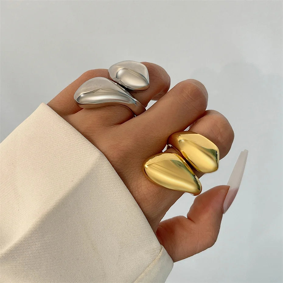 Ingemark Vintage Geometric Adjustable Finger Ring