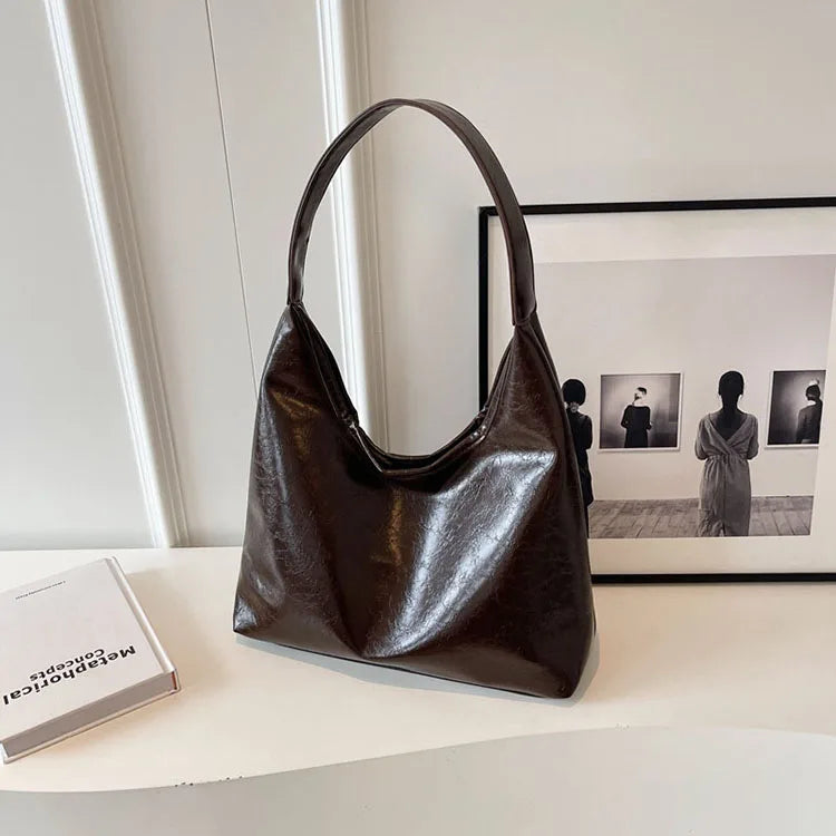 Retro Texture Single Shoulder Tote Bags
