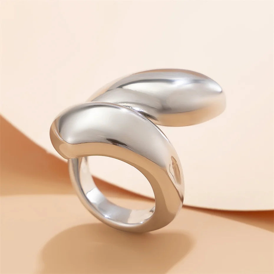 Ingemark Vintage Geometric Adjustable Finger Ring