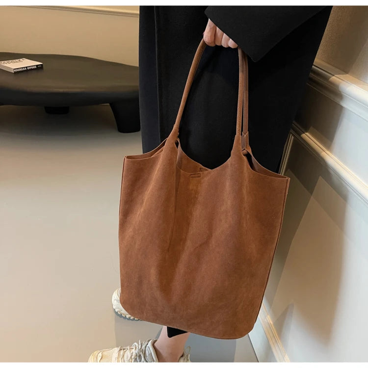 Suede Sewing Tote Bags