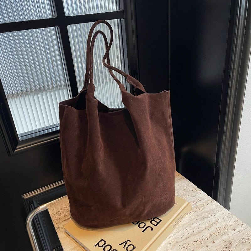 Suede Sewing Tote Bags