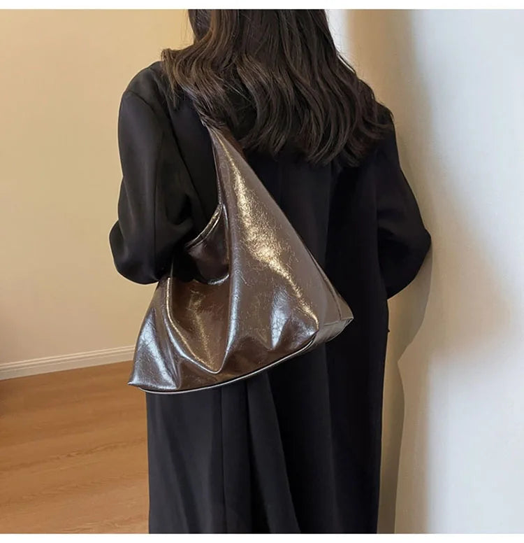 Retro Texture Single Shoulder Tote Bags