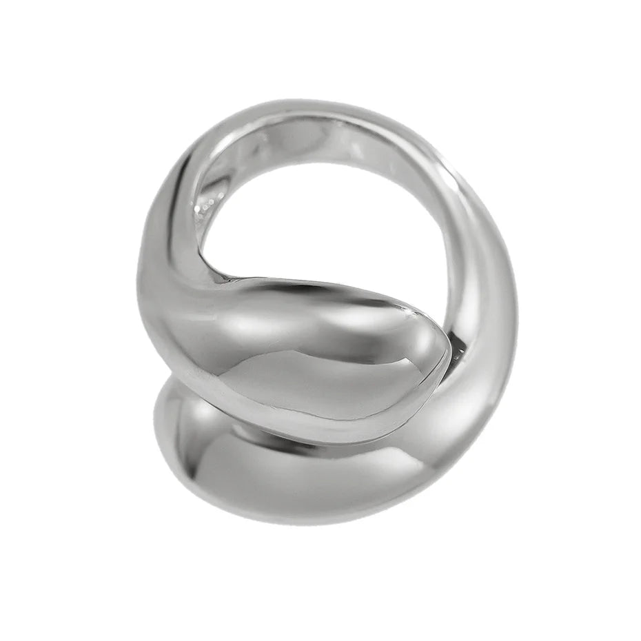 Ingemark Vintage Geometric Adjustable Finger Ring