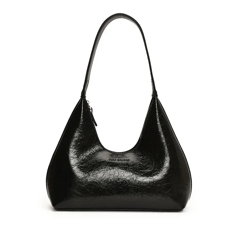 French Shoulder Bag metallic