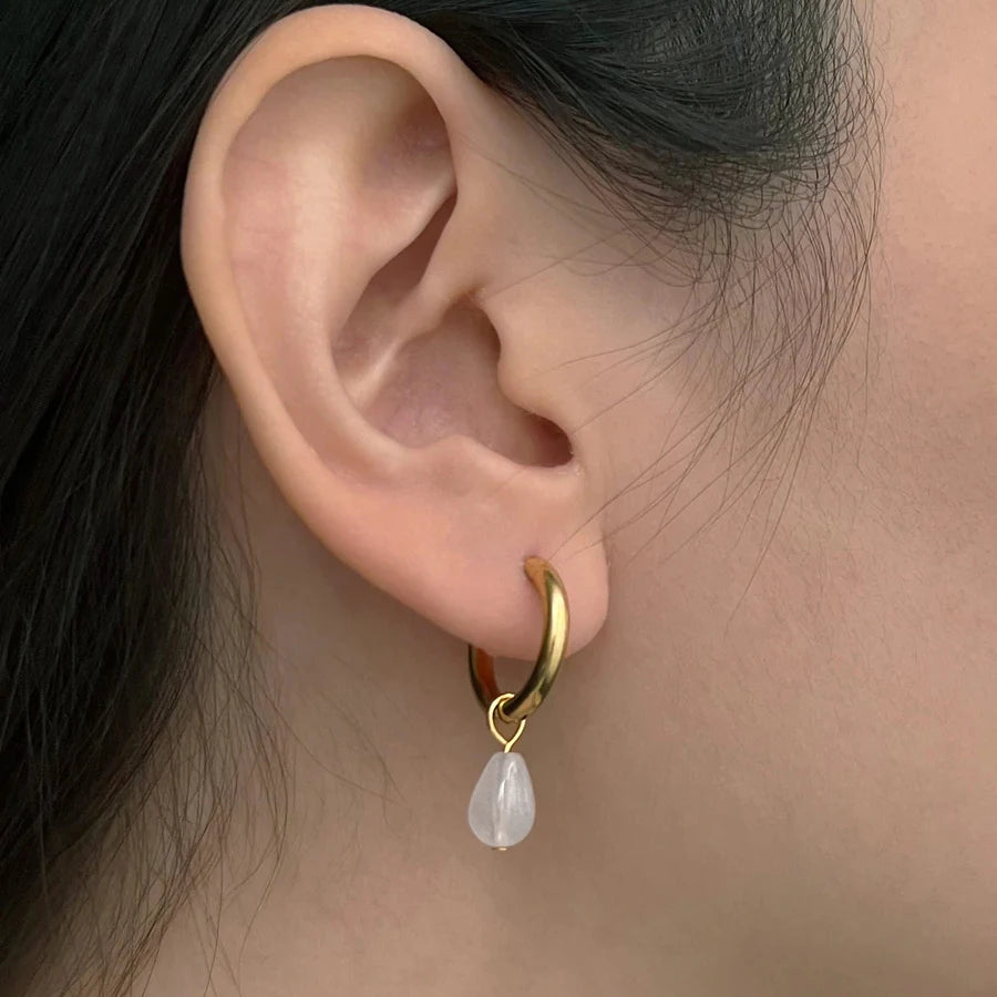 Vintage Teardrop Dangle Earrings